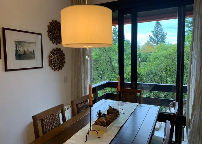 Ap Gramado Knorrville - 2 Dorm Com Lareira, Calefacao E Sacada